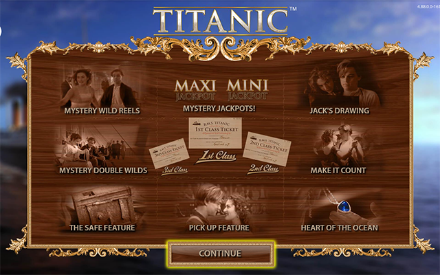 Titanic Slot Machine Bally