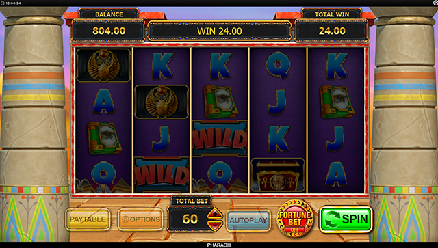 Pharaoh Slot Machine Inspired Gaming