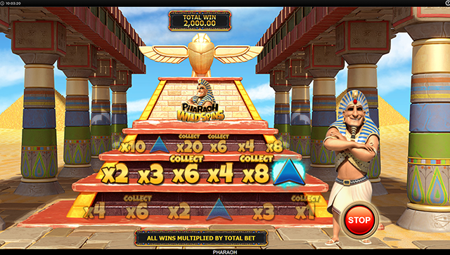 Pharaoh Slot Machine Bonus Game